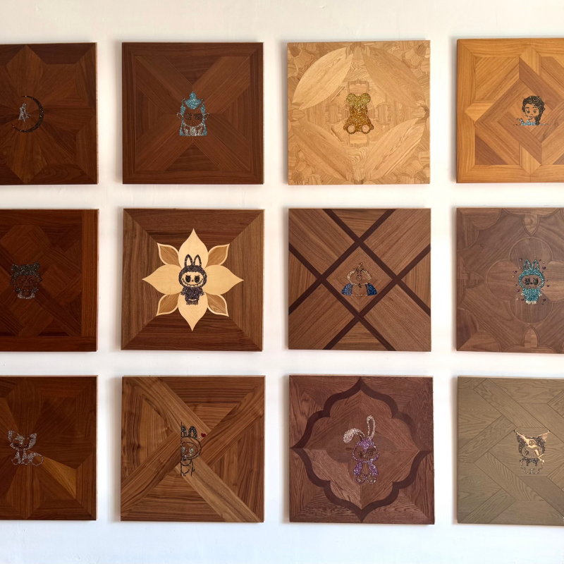 Authentic inlay craftsmanship