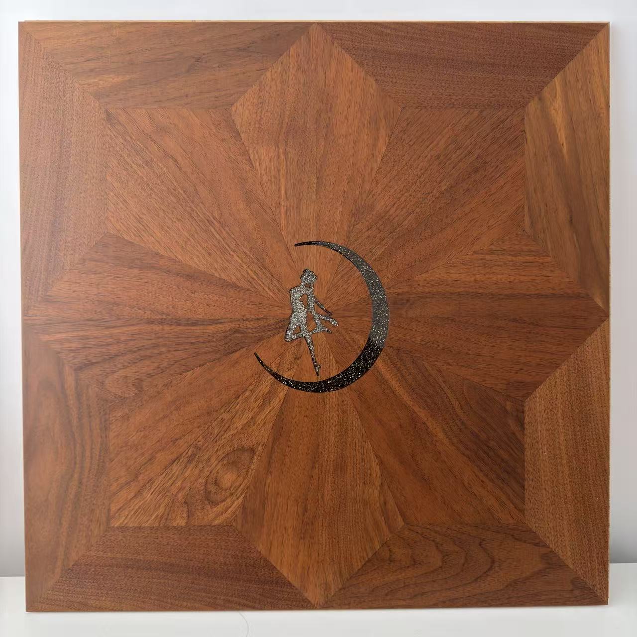 Crystal inlaid parquet flooring 09