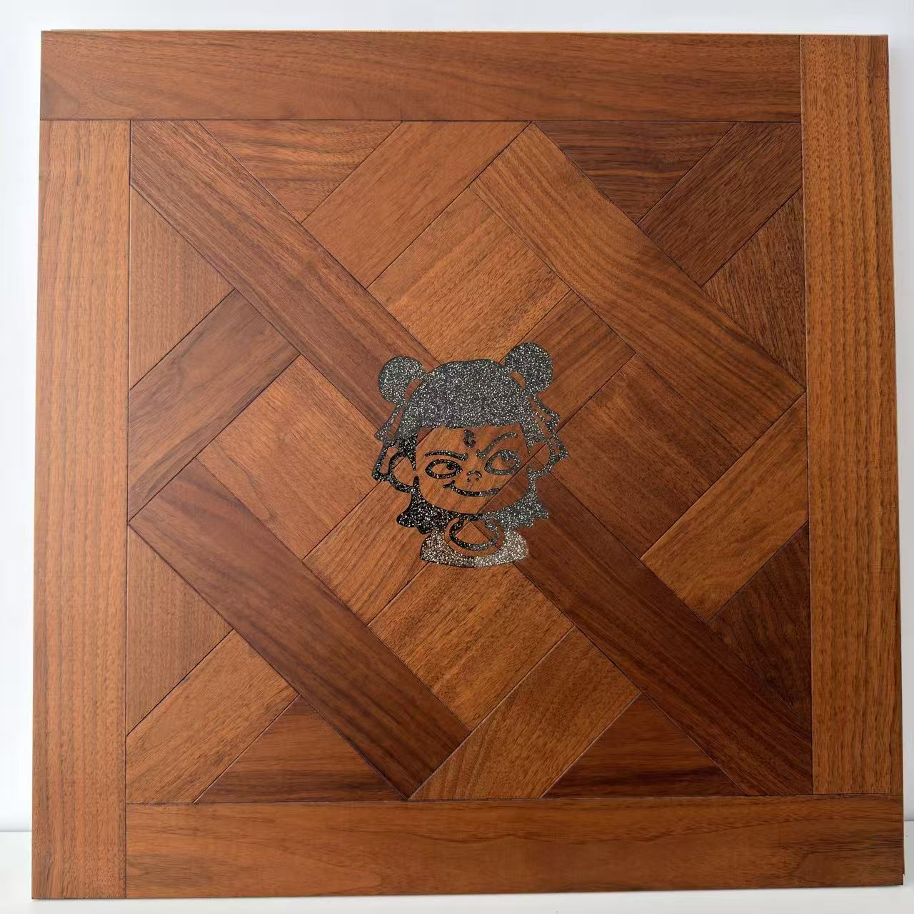 Crystal inlaid parquet flooring 10