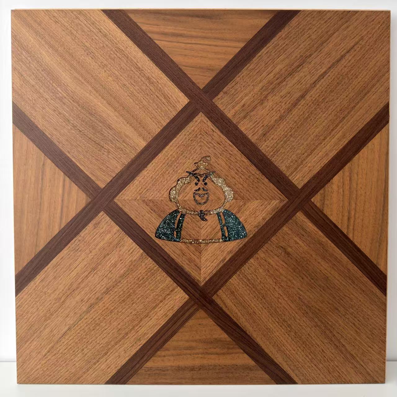 Crystal inlaid parquet flooring 11