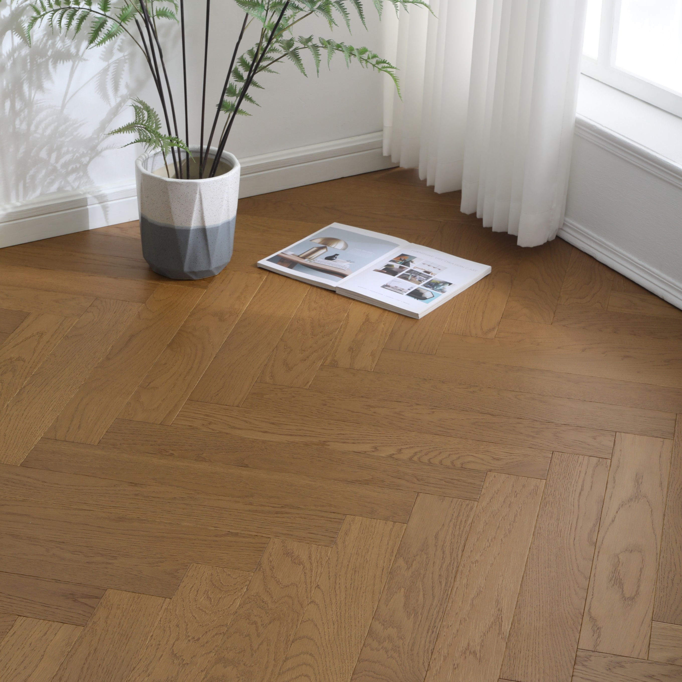 Pure three-layer oak - 1112