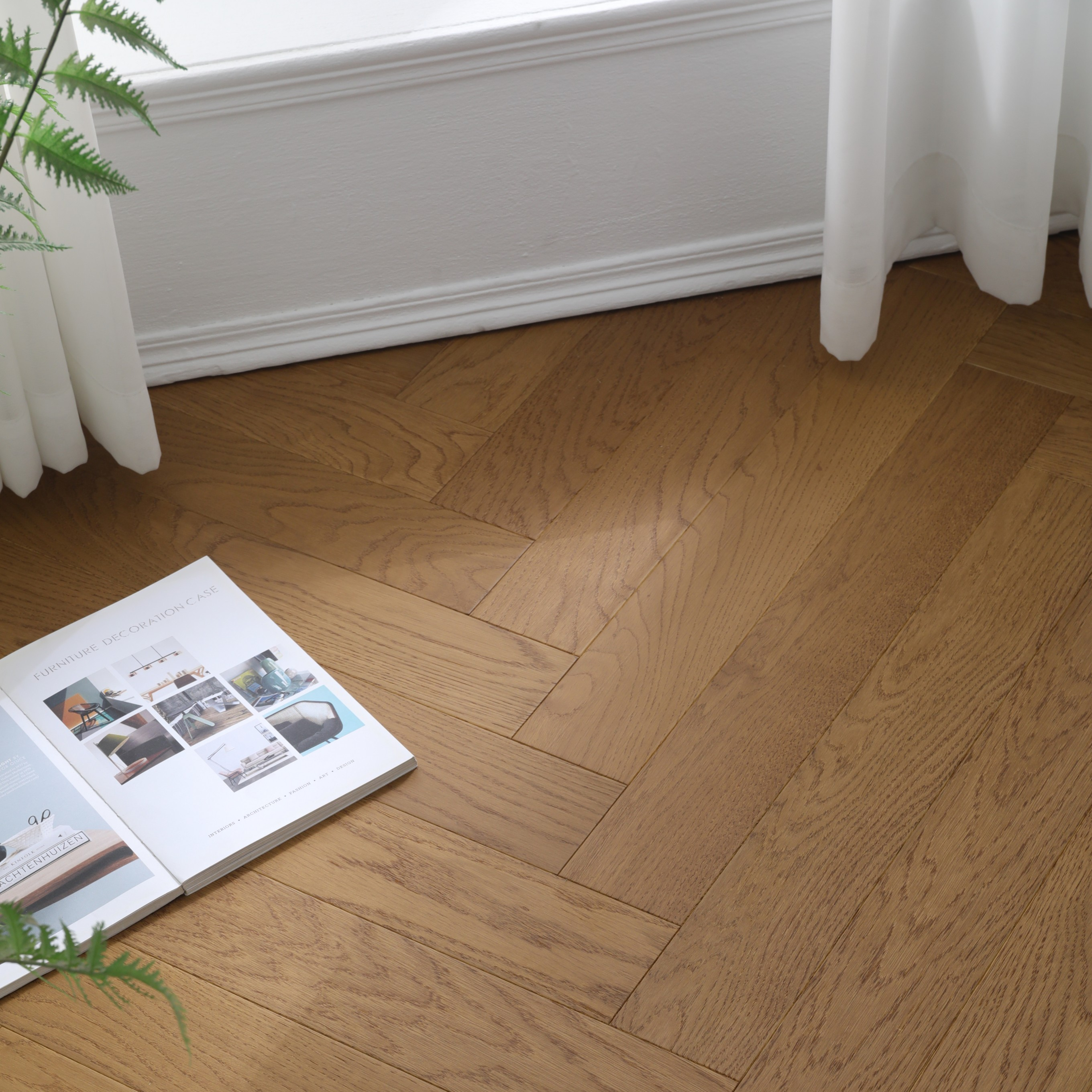 Pure three-layer oak - 1112