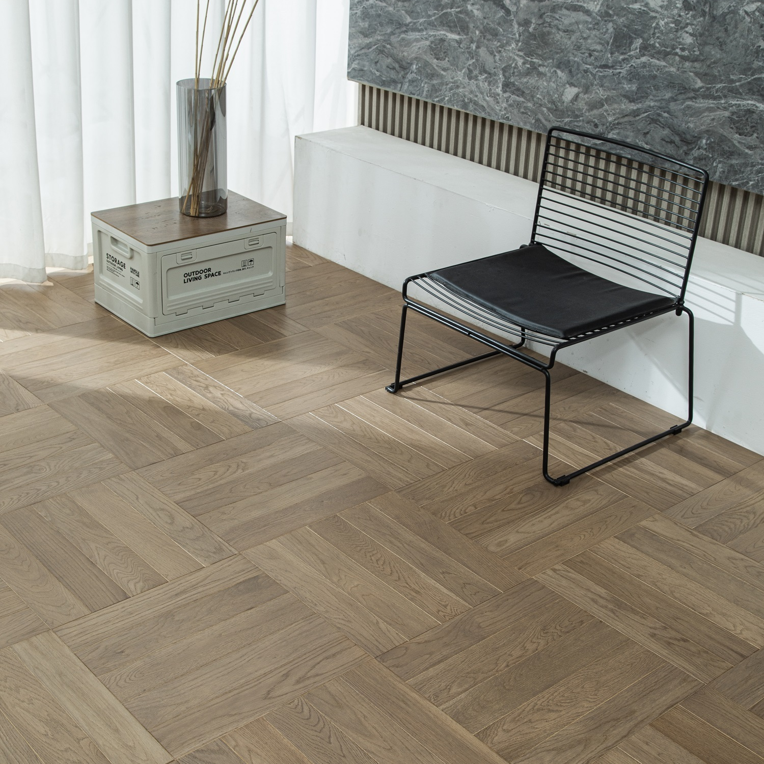 Pure three-layer oak - 1108