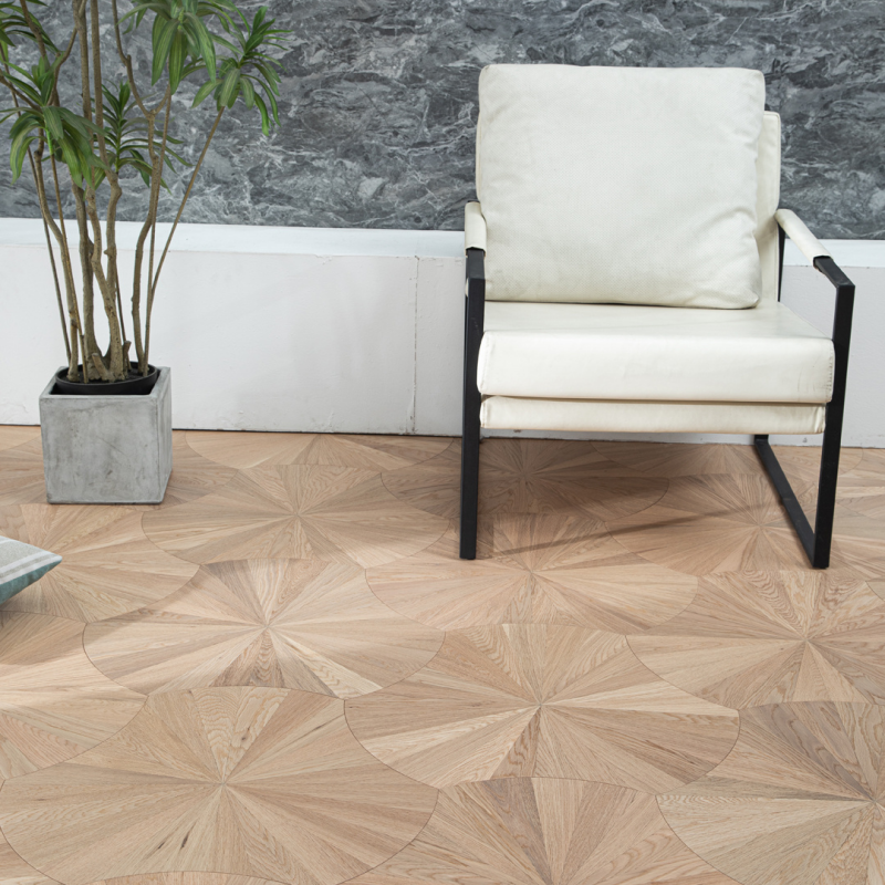Oak Irregular Parquet Flooring CZ-2001