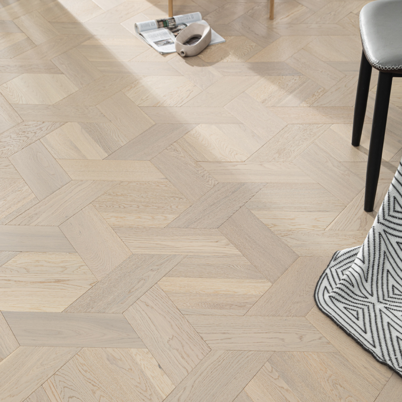 Oak Irregular Parquet Flooring CZ-2026