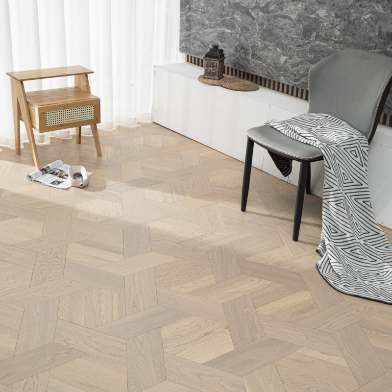 Oak Irregular Parquet Flooring CZ-2026