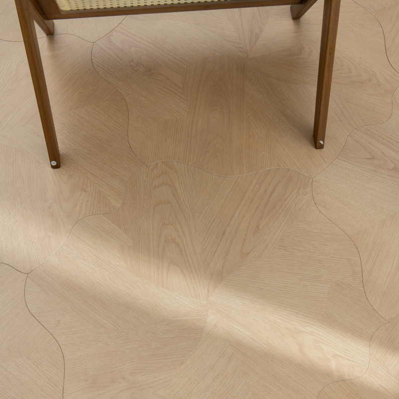 Lotus leaf parquet flooring-331