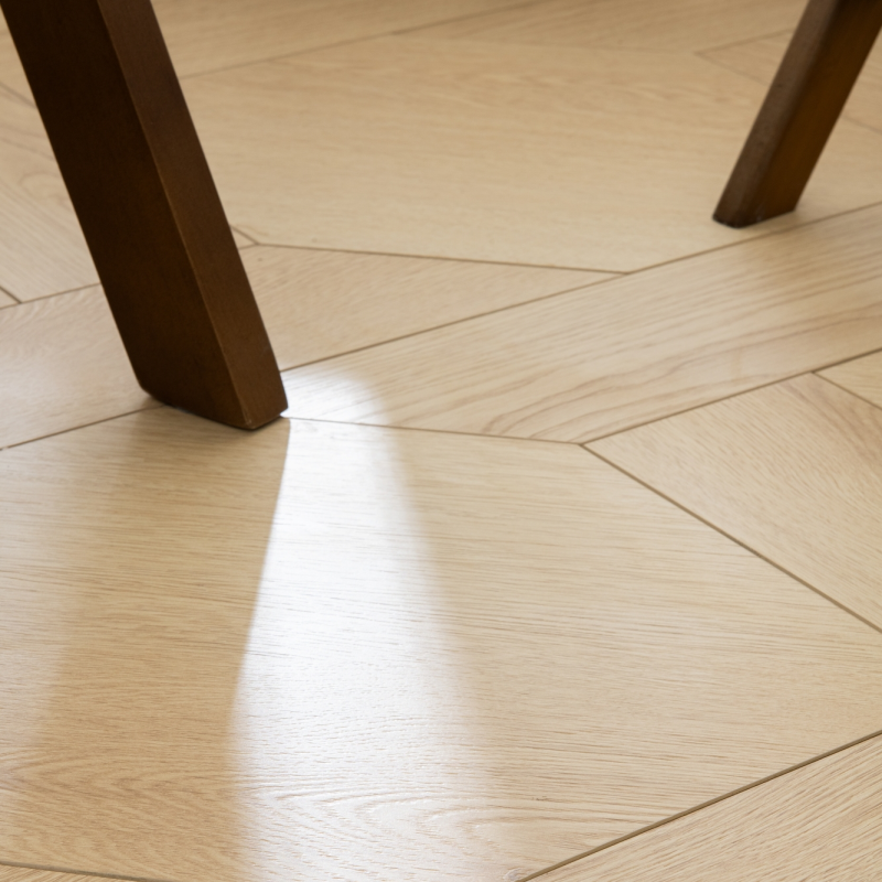 Chinese knot parquet flooring