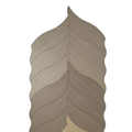Willow leaf-shaped parquet flooring