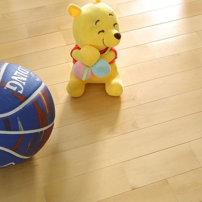 Maple sports flooring
