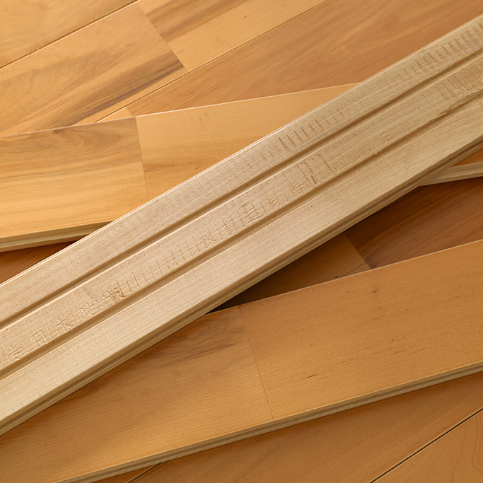 Maple sports flooring