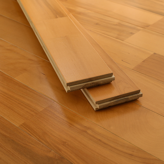 Maple sports flooring