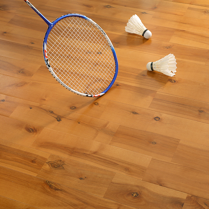 Maple sports flooring