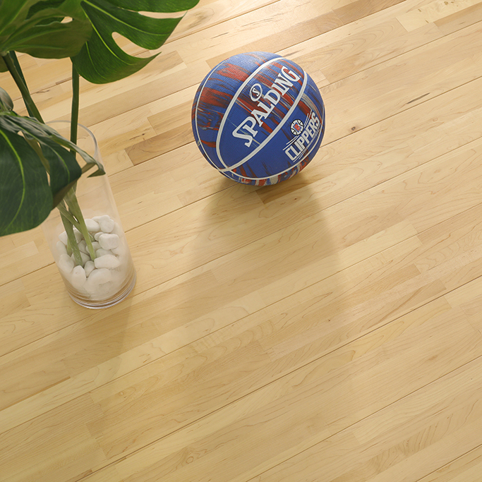 Maple sports flooring