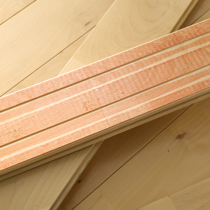 Maple sports flooring