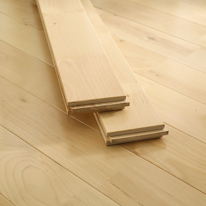 Maple sports flooring