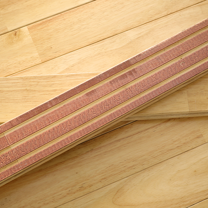 Rubberwood sports flooring
