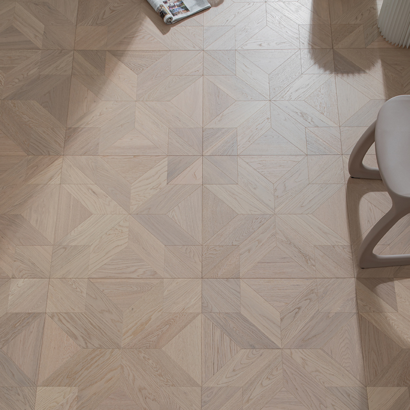 Oak parquet flooring 121